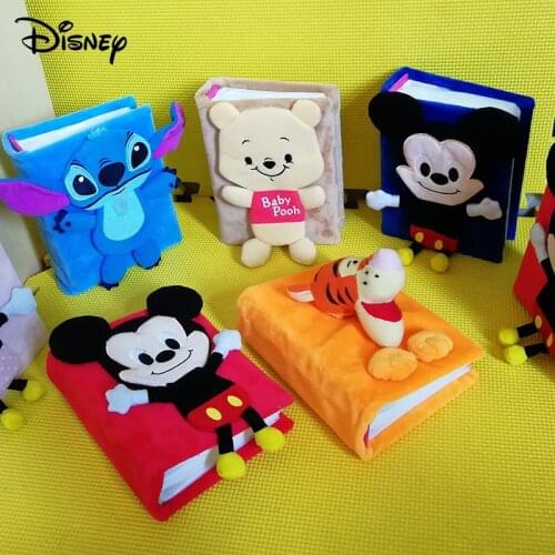 Disney Mickey Stitch 6-7 Inch Photo Album 100 Sheets Scrapbook Paper Baby Family Albums Childrens growth Cute Fhotos DIY Craft
