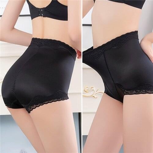 Lace Waist Trainer Women Shapewear Soft High Waist Butt Lifter Lingerie Slimming Underwear Tummy Control Shaper Panties