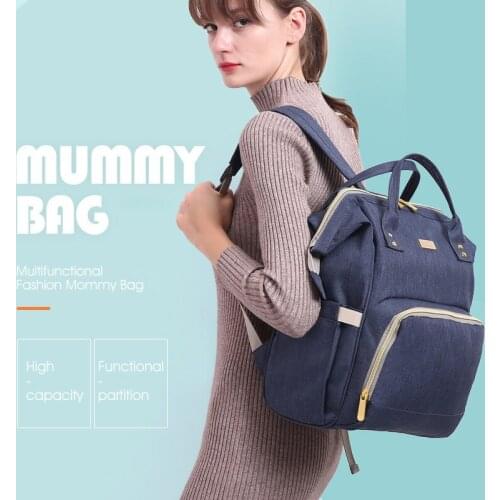 Fashion Korean Hot Mom Shoulder Bag,Large capacity multifunctional Backpack