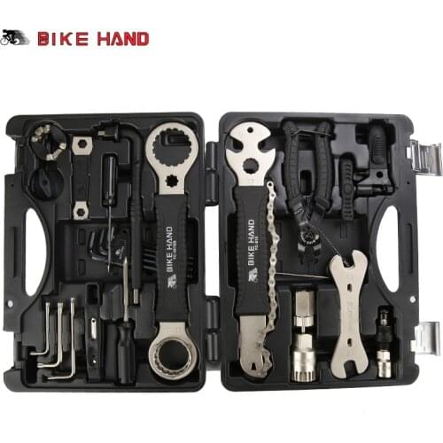 Multifunction Tools Repair 18 In 1 Kit Box Set Multi Wrench Hex Screwdriver For Mountain Bike Road Cycling Tire Chain Spoke
