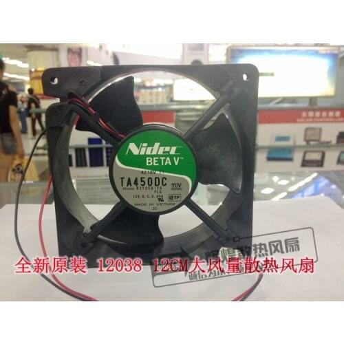 NEW NIDEC TA450DC B31256-16 12038 12CM 12V cooling fan