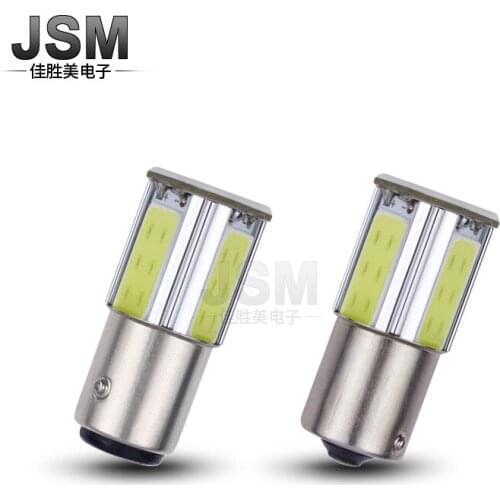 P21w 1156 1157 Led Cob Automobile Brake Light Reverse Lamp 3 + 1cob Four Sides Clearance Sale Items Led Lights for Car