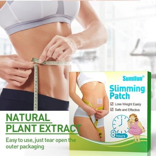 20pcs/box Belly Patch Natural Chinese Medicine Potent Slimming Paste Sticker Fat Burning Slimming Weight Losing Patch