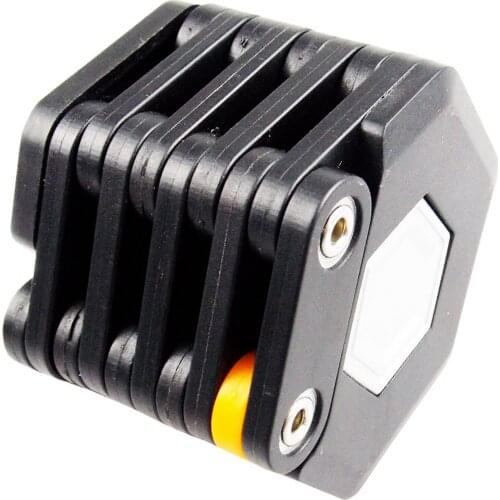 Foldable MTB Road Bicycle Hamburg Lock E-Bike Chain Lock High Security Anti-Theft Electric Scooter Folding Bike Lock