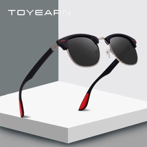 2020 Classic Polarized Sunglasses Men Women Brand Design Vintage Points Half Frame Driving Sun Glasses For Male Oculos De Sol
