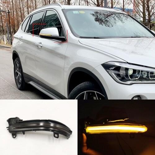 2Pcs LED Dynamic Turn Signal lamp Side Mirror Indicator Lighting For BMW X1 F48 2016 2017 2018 2 Series F45 F46 X2 F39