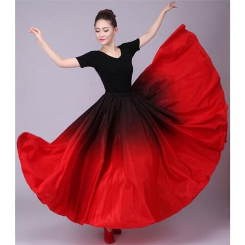 Belly Gypsy Skirt Belly Dance Ruffle Flamenco Skirt New Belly Dancing Large Skirts Belly Dance Skirt Flamingo Costume