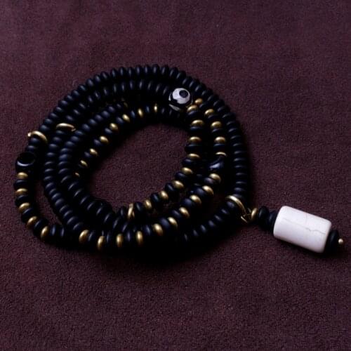 Natural stone with copper bead bracelet Handmade Yoga meditation Handmade Bracelet Women Men Charm Jewelry