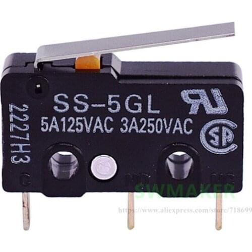 1pcs OMRON SS-5GL endstop switch limited swtich for Reprap Prusa Kossel or other 3D printer spare parts