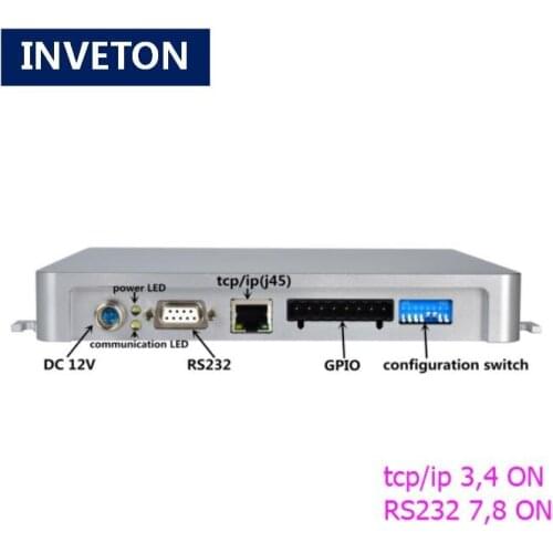 4-Channel Fixed UHF RFID Reader tcp/ip multi-tags work with 10dbi linear mat floor rfid antenna timing maraton race solutions