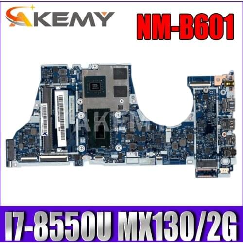 Akemy For Lenovo Yoga 530-14ikb NM-B601 Laotop Mainboard NM-B601 Motherboard with I7-8550U MX130/2G