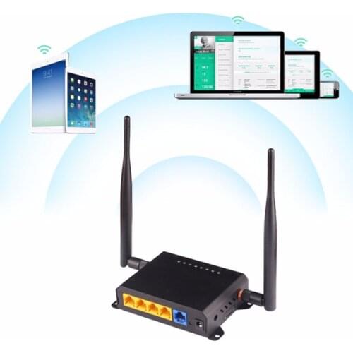 KuWFi 300Mbps Wireless Router 2.4Ghz Long Range Wifi Repeater Wifi Extender Through Wall Openwrt Wifi Router