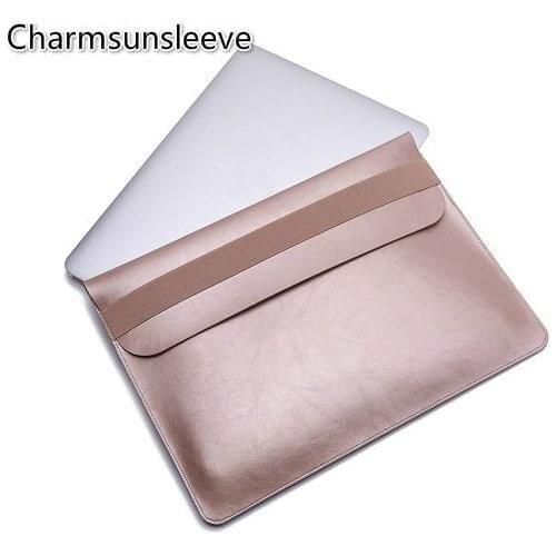Charmsunsleeve,For Lenovo ThinkPad E14 (14”) Laptop Pouch Case,Microfiber Leather Cover Sleeve Bag