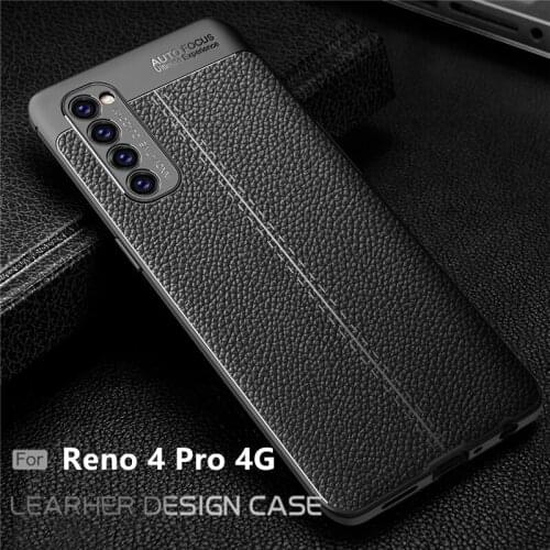 For Cover OPPO Reno 4 Pro 4G Case For Reno 4 Pro 4G TPU Leather For Fundas Reno 4 Pro 4G Realme 6 Pro X3 V5 C11 C12 C15 Cover