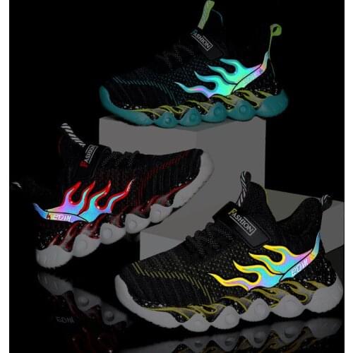 2021 New Breathable Kids Tenis Sneakers Children Running Shoes Fashion Lightweight Boys Sneakers Casual Walking Shoes for Boys