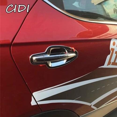 ABS chrome door bowl cover trim for JAC REFINE S3 2014 15 16 17 Car styling Car Accessories Decorative Cover