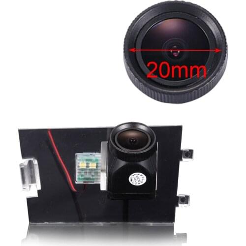 HD CCD 1000 TV lines 20mm lens backup rear view car camera for Jeep Compass Wrangler Cherokee Patriot night vision waterproof