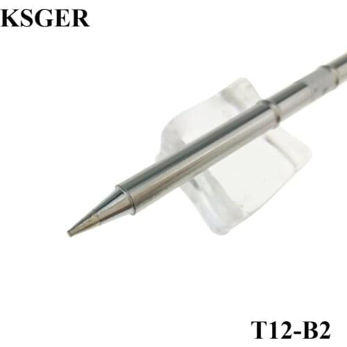 KSGER T12-B2 Tips STM32 OLED/LED Soldering Station DIY Welding Tip Soldering Iron For FX951 Hand8S Melt Tin Repair Tools