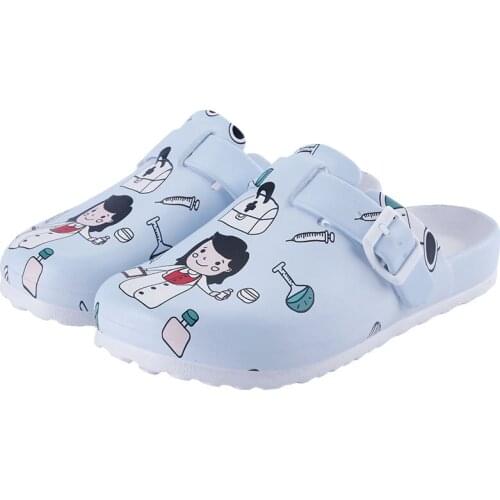 Medical shoes women nurse slippers EVA laboratory doctor clogs Non-slip Nurse Clogs Surgical Shoes dentist Work slippers