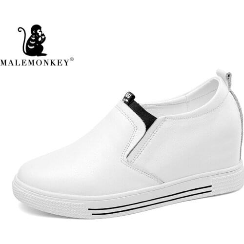 Male Monkey Women Shoes New Autumn Waterproof Wedges Woman Casual Shoes Platform Heels Female Leisure Sneakers