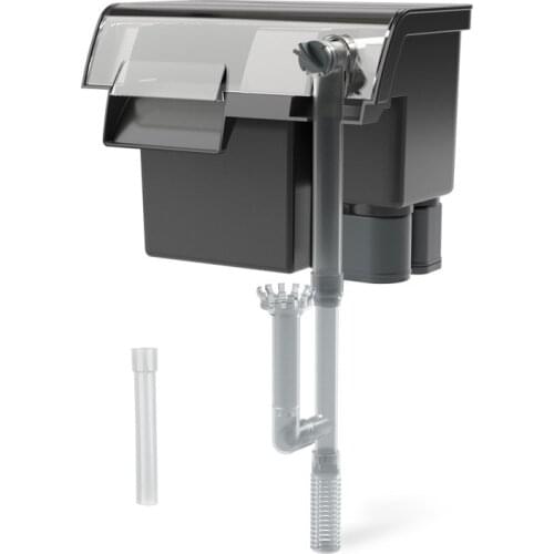 Aquarium Hang On Uv Lamp Filter Waterfall Uvc Light Submersible External Fish Tank Power Filter Surface Skimmer