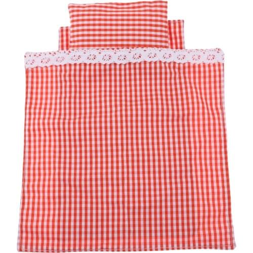 3 Styles Lovely Doll Bedding Sets for 25cm MellChan Girl Dolls Accessory