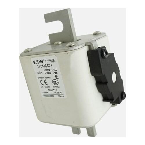 Fuses: 170M8621 700A 1000V / 170M8622 800A / 170M8623 900A 1000V aR