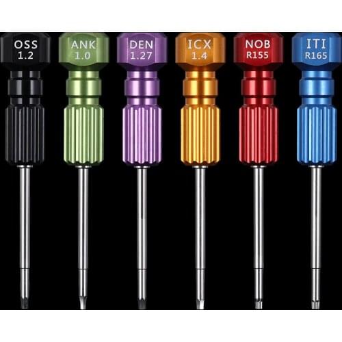 Dentist Screwdriver Dental Orthodontic Matching Dental Tools Micro Screw Driver for Implants Drilling Tool