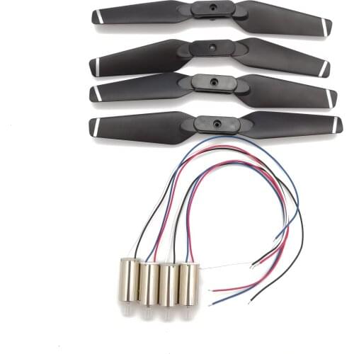 GW89 GD89 RC drone replacement part 2cw 2ccw engines motor+ blade propellers kit