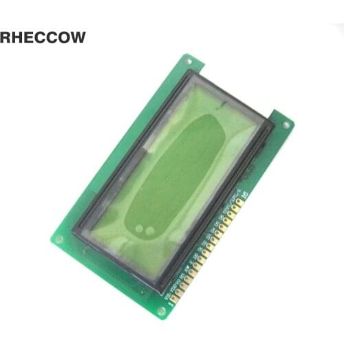 RHECCOW 3.3V Character LCD Module Display LCM 1604 164 16X4 yellow green blacklight black character for raspberry pi