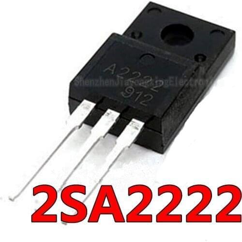 10pcs 2SA2222 2SC6144 TO-220F 5pairs 5pcs A2222 + 5pcs C6144 TO-220