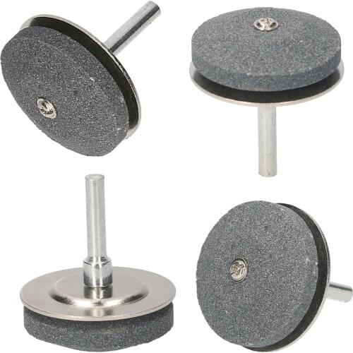 4pcs Sharpening Stones Honing Stone Grindstone Sharpener Whetstone with Balancer for Lawn Mower Tractor Garden Yard Tools