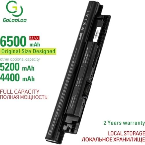 6500 mAh 6 Cells MR90Y New Laptop Battery for DELL Inspiron 3421 3721 5421 5521 5721 3521 3437 3537 5437 5537 3737 5737 XCMRD