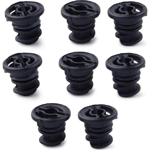 8pcs 06L103801 06L-103-801 Car Engine Oil Drain Plug Fit For VW Audi 1.8L 2.0L Gas Engines CPKA CPRA CPPA CBFA CCTA 2015 2016