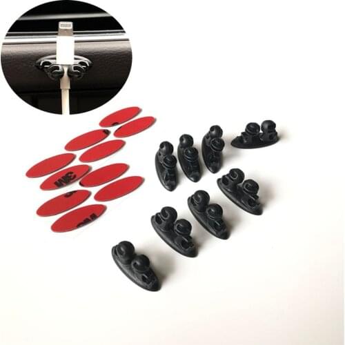 8pc Auto Car Wire Clip Stickers case for Volkswagen Passat CC Golf R20 R36 Tiguan POLO EOS Scirocco Teramont for Jetta