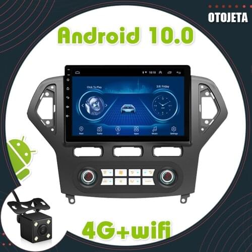 9'' Car Radio Android 10.0 Auto Multimedia Player For Ford S-Max s max 2007 2008 GPS Navigation 4G WiFi Stereo Head Unit WIFI