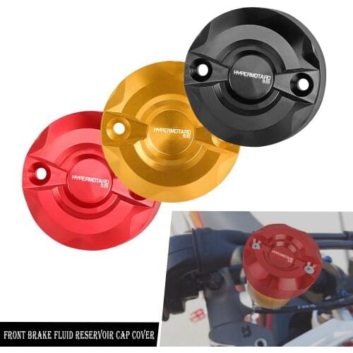 Motorcycle Accessories Front Brake Fluid Reservoir Cap Cover Moto parts aluminum FOR Ducati HYPERMOTARD 939 SP 939SP 2016-2018