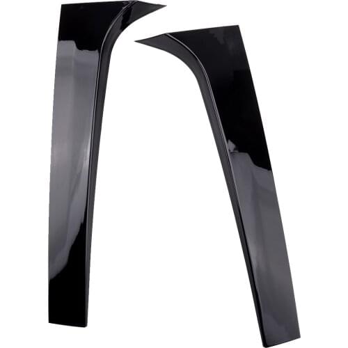 2Pcs Car Rear Window Spoiler Side Wing Trim Cover Canard Splitter Fit For Benz GLK Class X204 2009 2010 2011 2012 2013 2014 2015