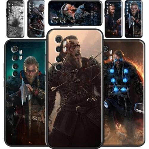 Ragnar Lothbrok Vikings For Xiaomi Mi 11 Ultra Case For Xiaomi Mi 11 Lite Note 10 10T Pro POCO F3 M3 X3 Pro Cover