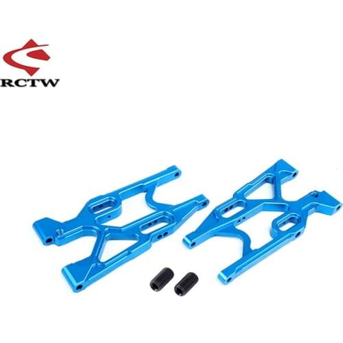 CNC Metal Rear & Front Lower Suspension Set for 1/5 LOSI 5IVE-T ROFUN ROVAN LT KM X2 Truck Spare Toys Parts