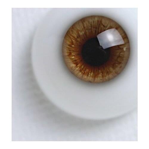 Brown BJD Resin Eyes,Eyes for Dolls,Doll Eyes,Safety Eyes,Craft Eyes 12mm 14mm 16mm 18mm Eyes for 1/3 1/4 1/6 Dolls Small Iris