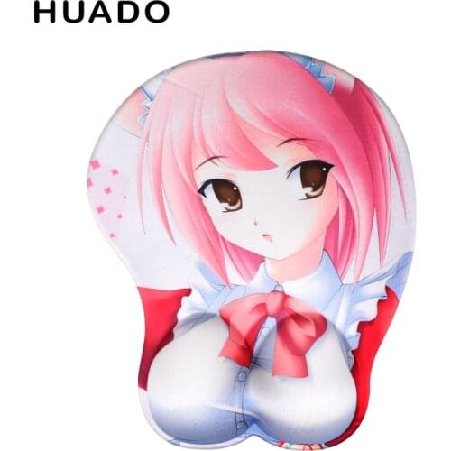 Wrist Rest Mouse Pad Anti Slip Silicone Base Soft Comfortable Durable Hand Pad for Gamer/Home/Office