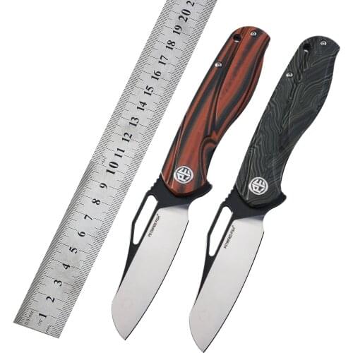 Petrified fish New 979 G10 handle D2 steel folding knife ball bearings flipper Outdoor camping hunting edc tool Pocket knives