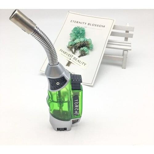 New design Refillable gas lighter hottest torch jet Torch Butane lighters Blue Flame Welding Refillable Gas