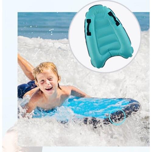 Portable Inflatable Surfboard Surfing Swimming Pool Beach Floating Mat Pad Float Buoy Kickboard for Adults Children Water Sport