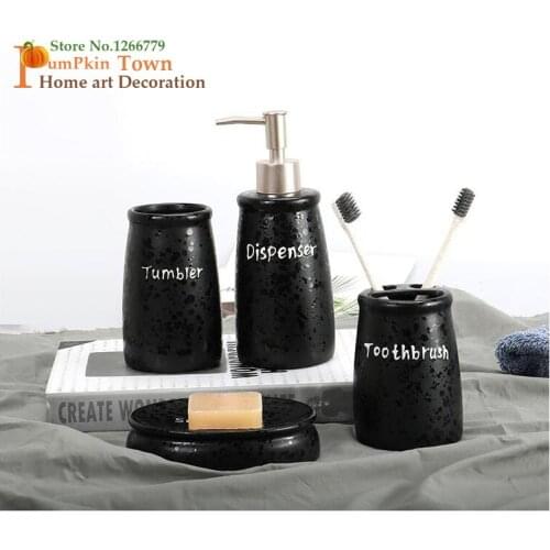 Pumpkin Town Home Decor Bathroom Accessories