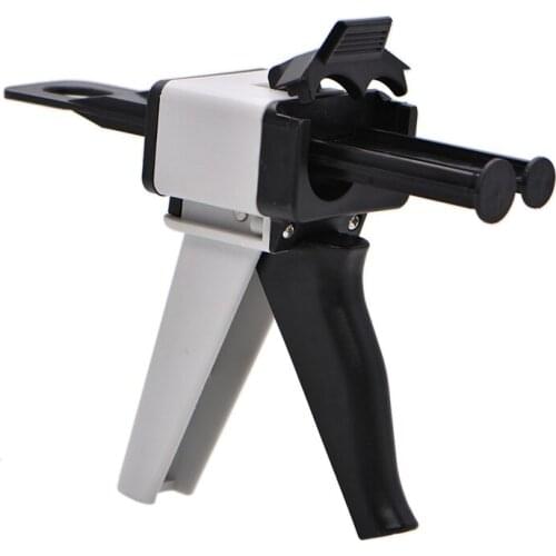 Dental Impression Gun Mixing Dispensing Universal Dispenser Gun 1:1/1:2 Silicon Rubber Dispenser Gun 10:1 Dentist Tools