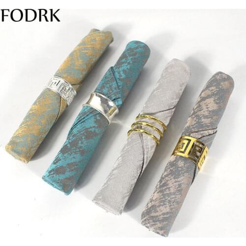 Wedding Napkin Cloth Lint-free Cotton Kitchen Cloth Restaurant Decoration Custom Table Towel Disposable Supplies Personalized