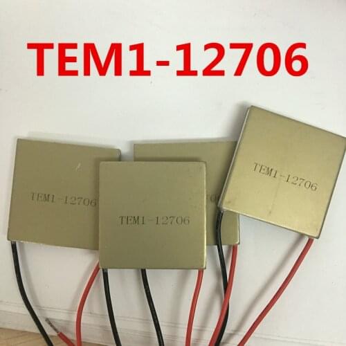 Superconducting Aluminum Semiconductor Thermoelectric Cooler 40*40 TEM1-12706 12V6A Rapidly Temperature difference Cooling