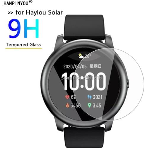 For Haylou Solar LS05 HD Clear Tempered Glass 9H 2.5D Premium Screen Protector Film for Xiaomi Haylou Solar Sports Smart Watch